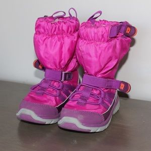 Stride Rite Pink Snow Boot Toddler sz 6